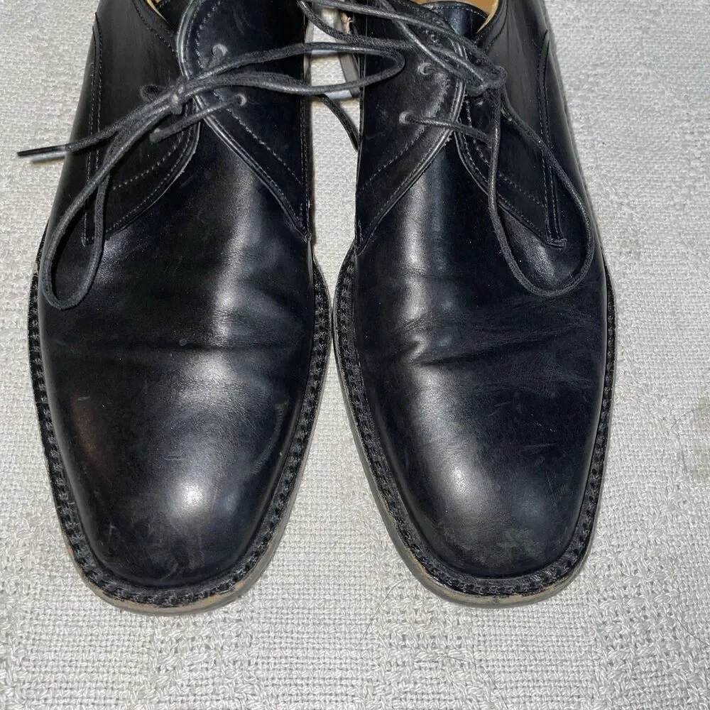 Cole Haan Italy Men’s Dress Oxfords Size 7.5 M Black Leather Business Formal